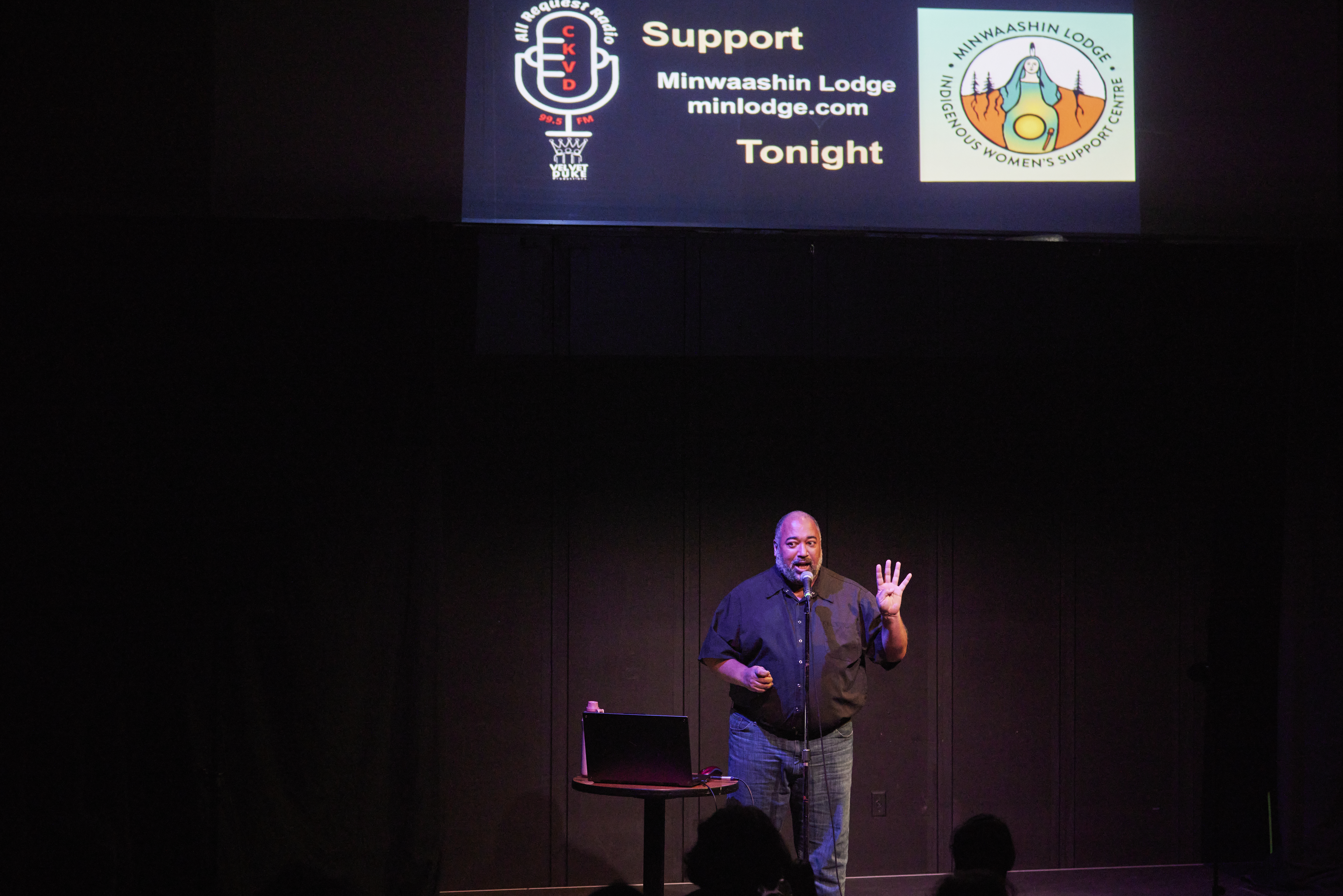 Velvet Duke - All Request Radio - Support Minwaashin Lodge - Credit: Melody Maloney Photo IG: @melodymaloneyphoto