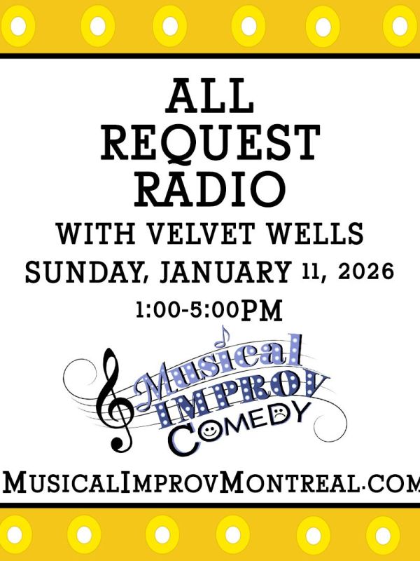 All Request Radio student studio session&nbsp;(Montreal)