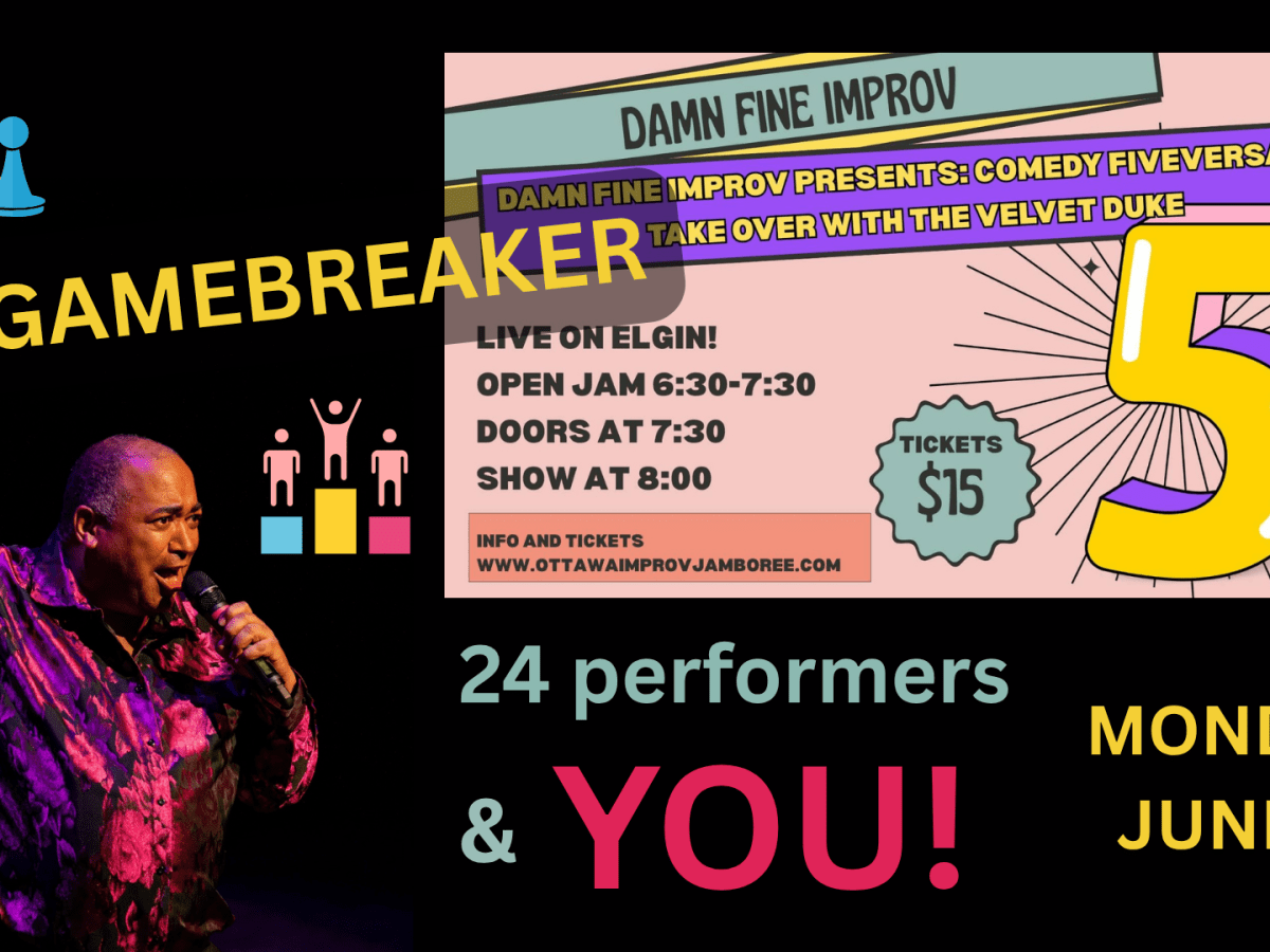 Take a Gamebreaker in Ottawa on June&nbsp;8